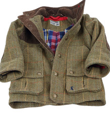 Joules Tweed Field Coat Girls