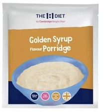 The 1:1 Weight Plan Diet Porridge x21 Golden Syrup CWP