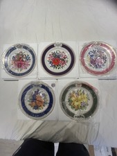 Set of 5 New Chelsea Flower Show Plates plus Certificates in original boxes