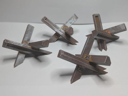 Tank trap obstacles for - trap,