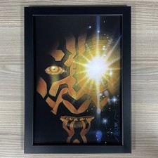 DARTH MAUL STAR WARS FRAMED ART: DREW STRUZAN COMIC COVER