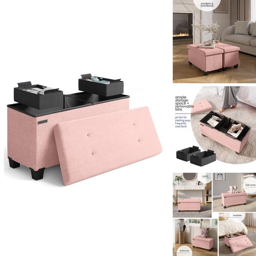 Storagebud pink fabric - 30-in,
