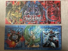 2 x Yugioh Play Mats: Legendary Collection 2 & Kaiba Hard foldable game boards 