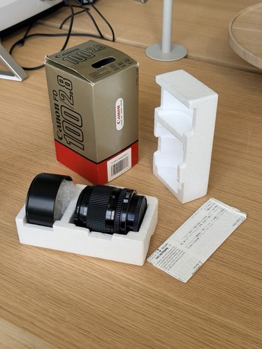 Canon 100mm 8 lens - fd, f/2.8