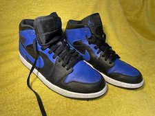 Jordan 1 Mid Hyper Royal 2021