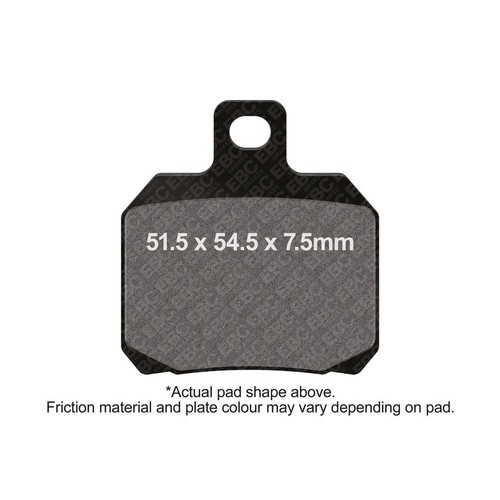 Ebc brake pad - ebc,