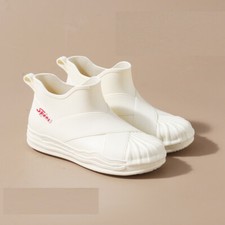 Womens Wellies Chelsea Wellington Rain Boots Waterproof Rubber Ankle Water Shoes