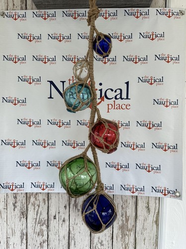 Glass fishing floats on - glass,