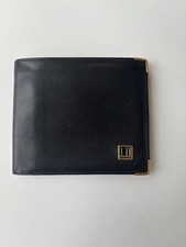 Dunhill Black Bifold Leather