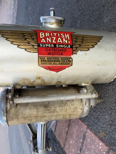 Vintage british anzani super - british, "super