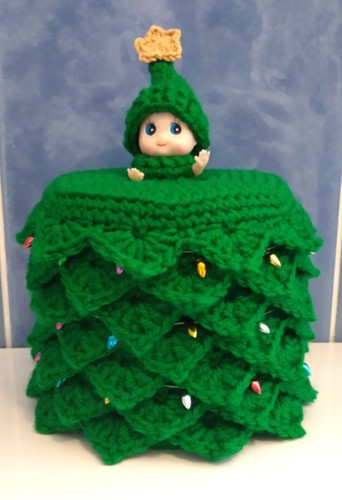 Handmade crochet baby doll - handmade,