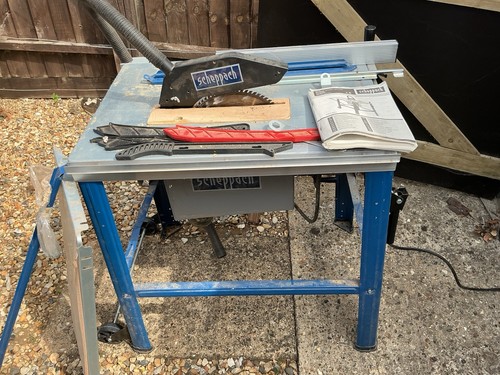 Scheppach hs120o bench saw - hs120o,