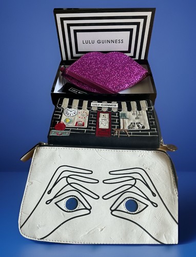 Lulu guinness purses purple - guinness,