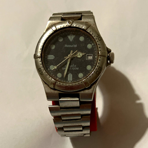 Accurist sport quartz - quartz, black