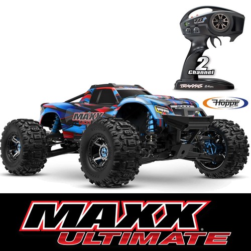 Traxxas trx89087 blue maxx - traxxas,