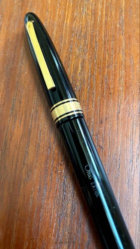Omas extra fountain pen - pen, black