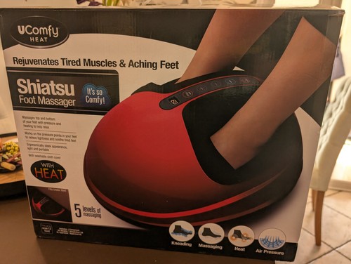 Ucomfy shiatsu electric foot - ucomfy,