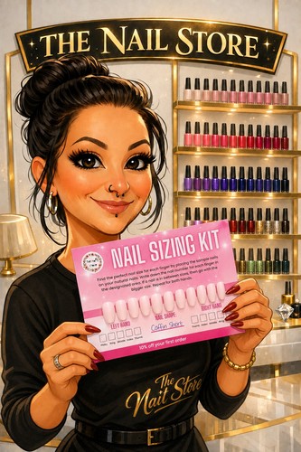 Press nails sizing kit - on,
