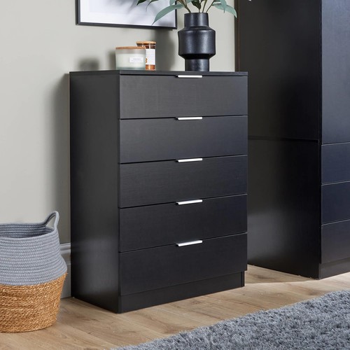Phoenix chest drawers black - phoenix,
