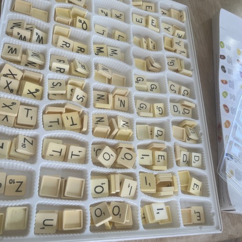 Scrabble tiles job lot - scrabble,