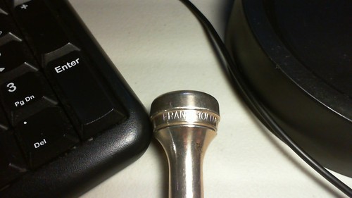Holton trumpet mouthpiece - trumpet,