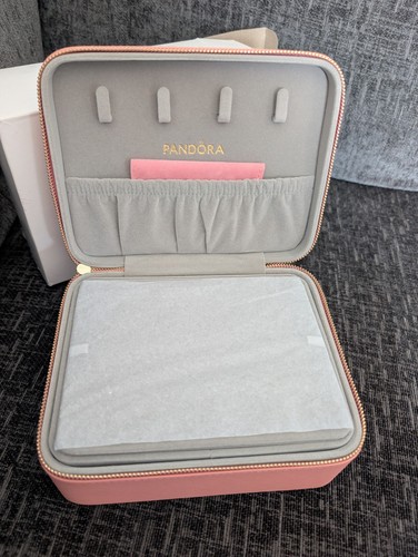 Pink pandora jewellery box - pandora,