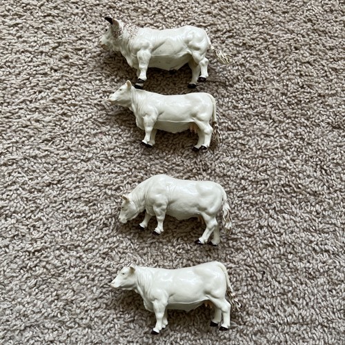 Britains charolais cows - britains, x3