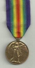 WW1 VICTORY MEDAL LIEUT R.T.E. SALISBURY-JONES 1ST LONDON REGT, R. FUS & TANK CO