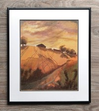 Original Oil Painting - Frank Rogers - Where Sky Meets The Land - Saatchi Art