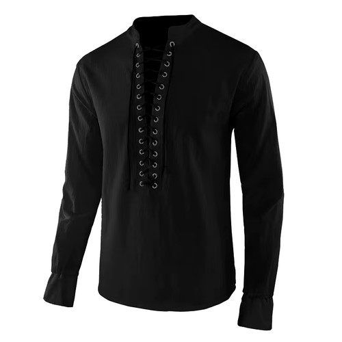 Men renaissance shirt pirate - shirt,