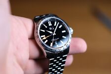 Christopher Ward C63 Sealander GMT 39mm Black Consort Bracelet Automatic Watch