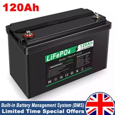 12V 120Ah Lifepo4 Lithium