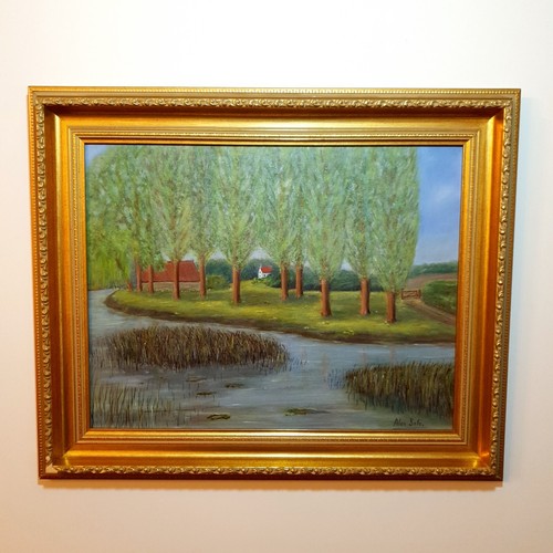 Alan sale signed - alan, oil