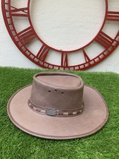 The Original Rogue Handcrafted Brown Leather Cowboy Hat