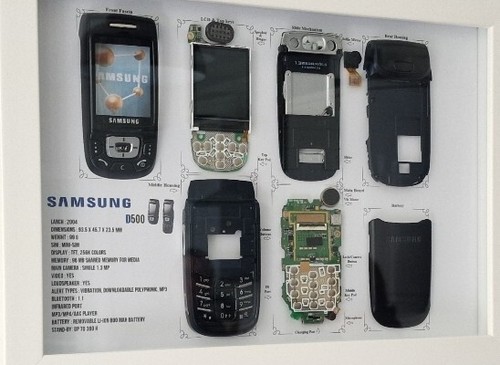 Samsung d500 teardown - d500, art