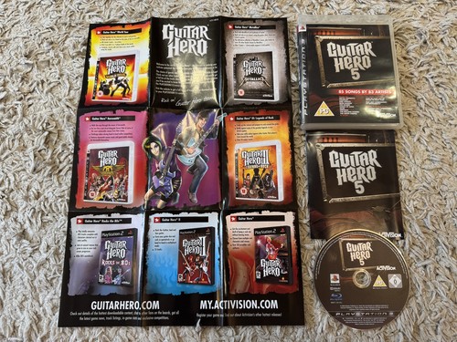 Guitar hero ps3 includes - ps3,