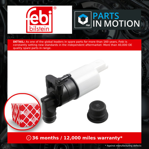 Washer pump fits nissan - nissan, micra
