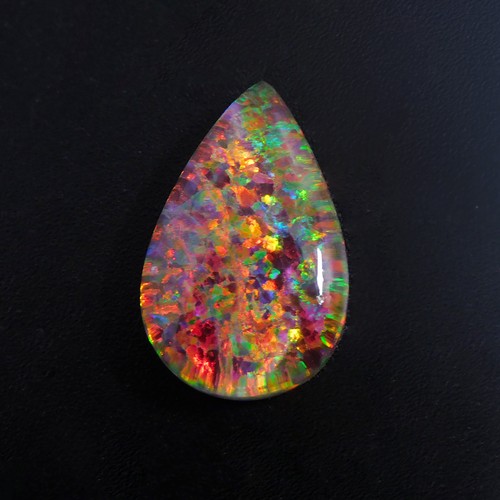 Boulder fire opal - opal, 10.20