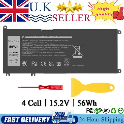 33ydh battery for dell - 33ydh,