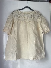Cream Boho Broderie Anglaise