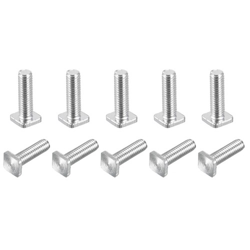 Square head bolt 20pcs x - square, bolt,