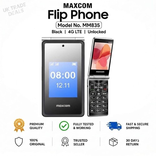 Maxcom flip phone - maxcom,