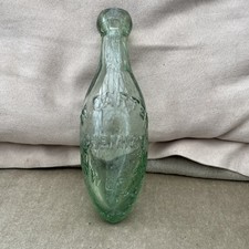Antique Green Glass Torpedo