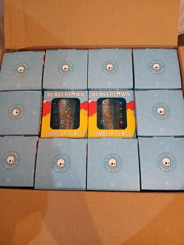 Beavertown boxed glasses - 12,
