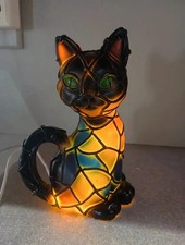 Cat Dog Lamp Desk Accent Resin