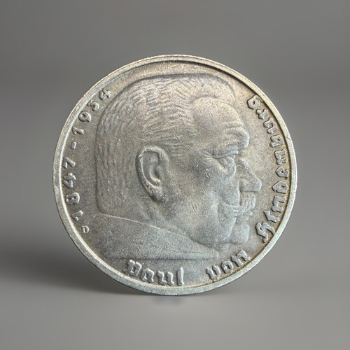 German reichsmark coins paul - german,