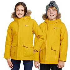Berghaus Kids’ Insulated and Waterproof Fourstones Waterproof Parka Jacket