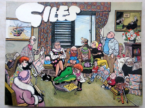 Giles cartoon annual - cartoon,