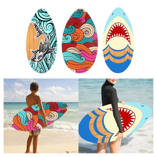 Wooden surfboard for children - surfboard,