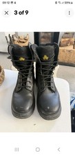 AMBLERS SAFETY BOOTS IN BLACK UK SIZE 7 Eu 41 
